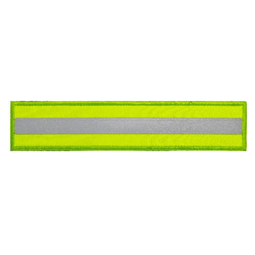 Reflecterende dubbelzijdige stoffen patch identificatie lang