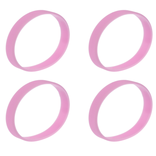 Silikonikumiranneke pinkki
