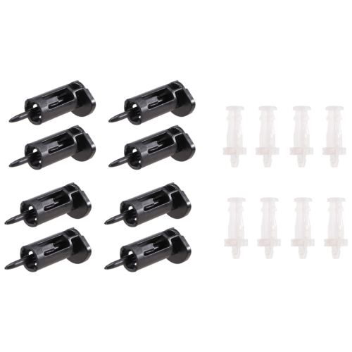 8 pezzi di supporto per pin di montaggio per ventola di raffreddamento CPU Socket LGA 775 2