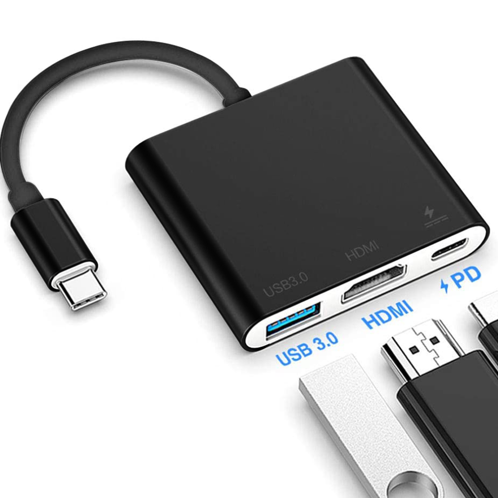 Aluminium-Body Multiport Av Converter, 4K Hd Video Output With Ultra Hd For Laptop Entertainment 9486358102190
