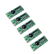 5 st LED-snabbblinkande ljuskontrollchip 3-vägs IC-modul 3-12V