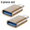 Προσαρμογέας Otg USB-C Plug-And-Play, Μεταφορά δεδομένων υψηλής ταχύτητας για φορητούς 1