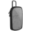 MP3/MP4 Portable Storage Bag with Buckle with Clear Window Black 1