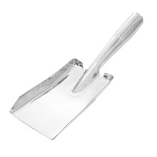 1 piece stainless steel shovel garden shovel hand small digging shovel heavyduty multifunctional tool for outdoor shovels silver 28.00X8.50X2.50CM