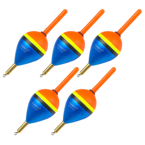 5 τεμάχια φελλοί ψαρέματος Bobbers 2g Slip από ξύλο Balsa Booy Float A