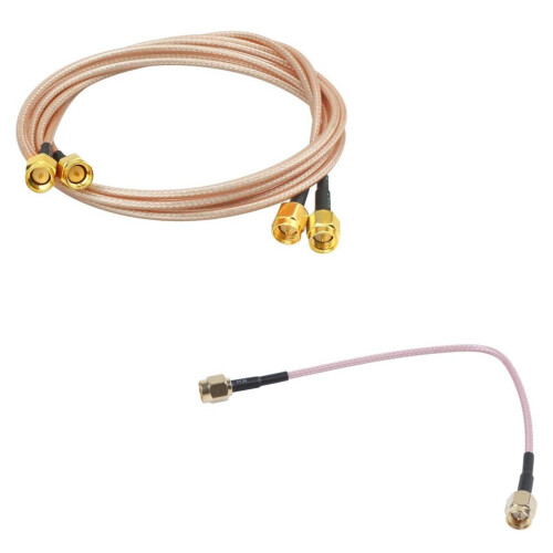 Cable flexible con conector SMA macho a SMA macho de 6,5 pulgadas de longitud 1