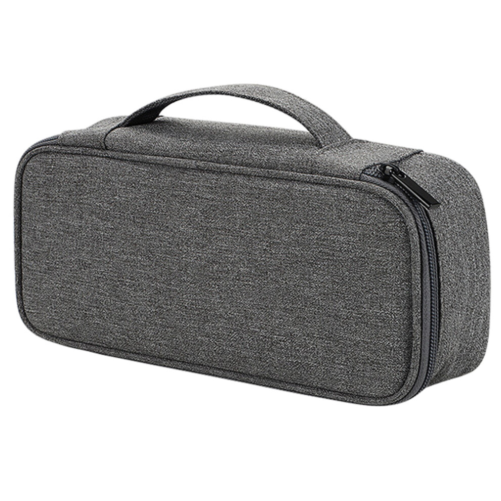 Electronics Organizer Case, Travel Cable Organizer With Adjustable Dividers, Portable Lightweight Design For Charger, Hard Drive & More 9437117096021