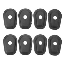 Blinkeradapter-Abstandshalter, ideal für die Verwendung mit Zubehör-Motorradblinkern, aus ABS-Material, langlebig und stabil, deckt verbleibende