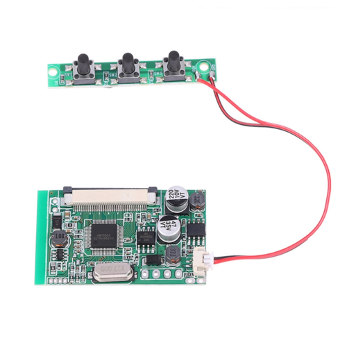 Kit modulo scheda driver display LCD per monitor AV per auto da 5 pollici