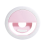 LED-Selfie-Ringlicht mit 3-stufig einstellbarer Helligkeit, Pink 1