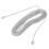 9M 30ft RJ11 6P2C modulaire telefoonkabel wit 1