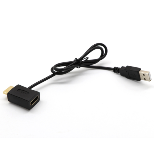 Conector macho a hembra + extensor de cable de carga USB 2.0 1