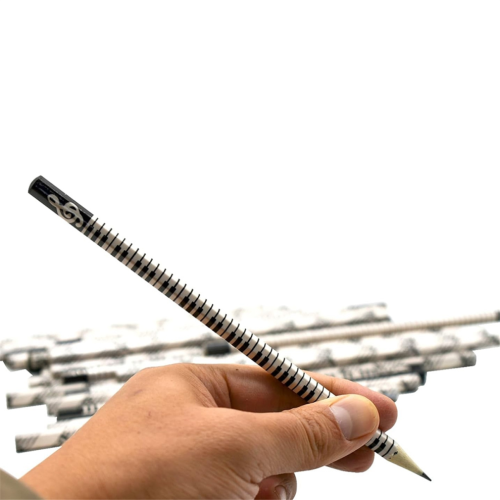 24PCS Music Pencils with Musical Instruments Patterns 1