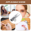 Cylindrical Pencil Sharpener Makeup -Cosmetic Pencil Sharpener Silver 4