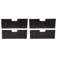 4-pack WH01X35719 pluizenfilter - voor wasmachine-drogercombinatie PFQ97HSPVDS