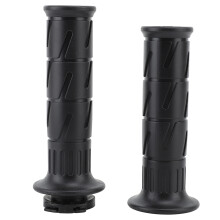 Gummigriffe für 22-mm-Lenker, Motorradgriffe mit erhöhter Oberfläche für maximale Kontrolle, ergonomisches, rutschfestes Design mit einfacher