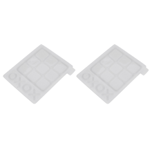 Moule en silicone pour jeu de morpion, moule pour échiquier 3D, taille S