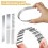 5 Stück flexible Polymer Clay Cutter, Clay Blade Polymer Clay, 3