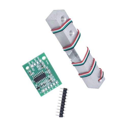 Kit de sensor de peso de celda de carga digital de precisión de 1 kg con módulo HX711 1