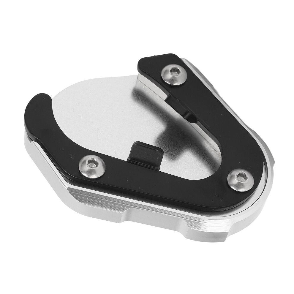 Side Stand Enlarger Extension Plate, Cnc Side Stand Foot Extension Stabilizing Support, Durable Material Kickstand Pad, Universal Fit 4 Enhanced 9139052027428