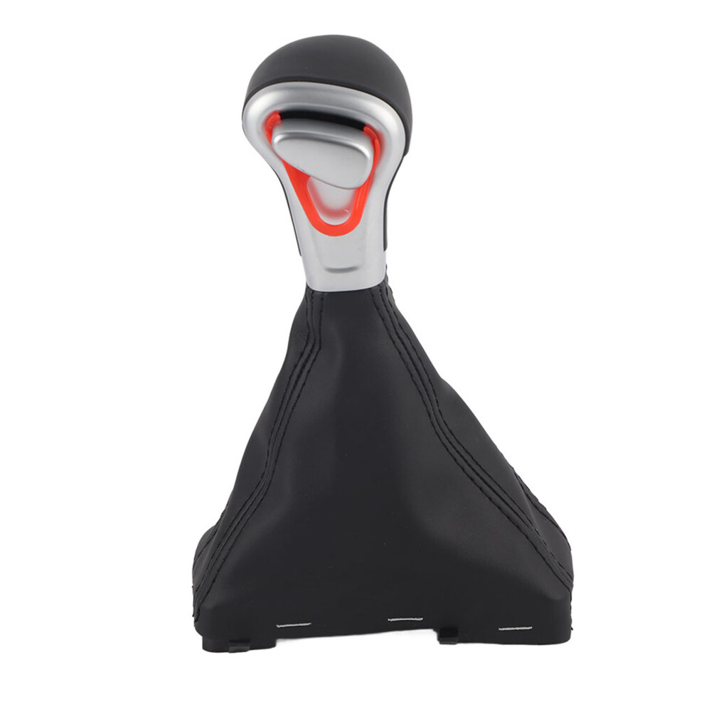 Car Gear Shift Knob Gaiter Boot Cover, Exquisite Workmanship Leather Adapter Cover 4 Audi A5 A4l Q5 B8 B8pa, Ergonomic Design W/ Comfortable Hand 9139052983182