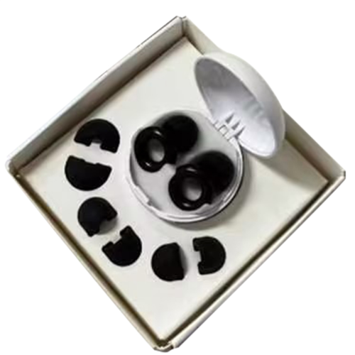 8 Tappi per le orecchie - Tappi auricolari ultra comodi, riutilizzabili e antirumore