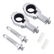 Kit di paramani di ricambio per motocross e fuoristrada, con struttura in lega e protezione dal vento freddo, resistenti alla ruggine e compatibili