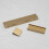 100mm Brass Edge Lip Pull Handle Gold Profile Trim 11