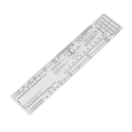4x Essential EKG Ruler Pocketcard in Englisch 2