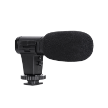 Video Microphone On-Camera Mini Condenser Record Interview Vlog Mic