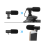 Video Microphone On-Camera Mini Condenser Record Interview Vlog Mic 2