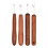 Pack of 4 Crosses Stitching Tool with Wood Handle for Easy 1