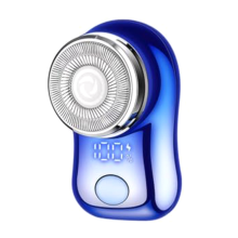 Afeitadora eléctrica de barba para hombre con pantalla digital A