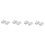 120X Aluminum Crimping Loop Sleeve 2mm Diameter Wire Rope 3