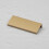 100mm Brass Edge Lip Pull Handle Gold Profile Trim 2