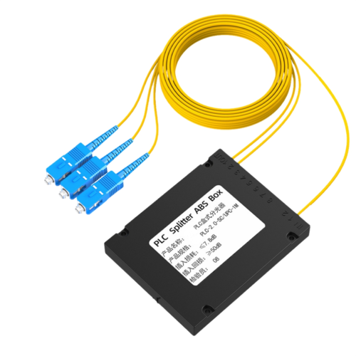 SC/UPC Glasfaser-Splitterbox PLC-Splitter ABS-Gehäuse Glasfaser 1/2