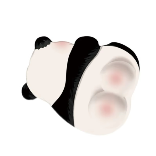 Mousepad Ergonomic Hand Support Cute Panda Mouse Pad HD Desk Pad A 2