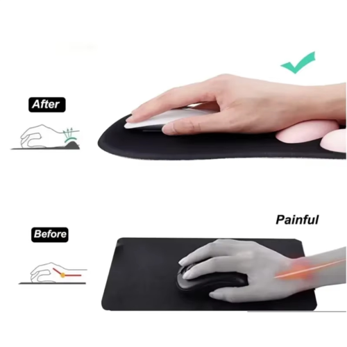 Mousepad Ergonomic Hand Support Cute Panda Mouse Pad HD Desk Pad A 1