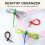 20 stuks siliconen kabelbinders, tie-wraps, zaksluitclips 4