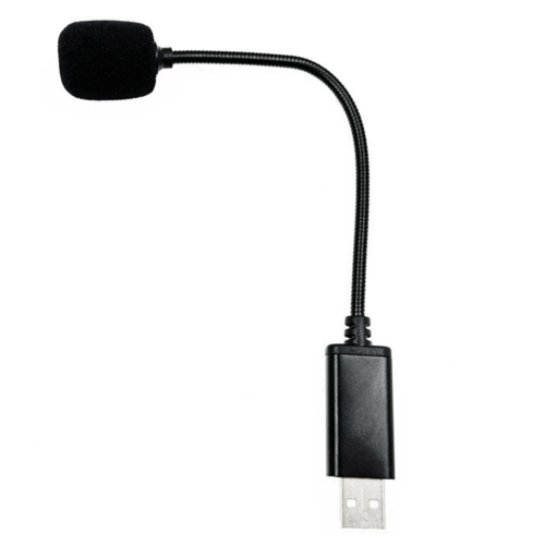 Microfono USB regolabile, mini microfono anti-rumore per laptop/PC