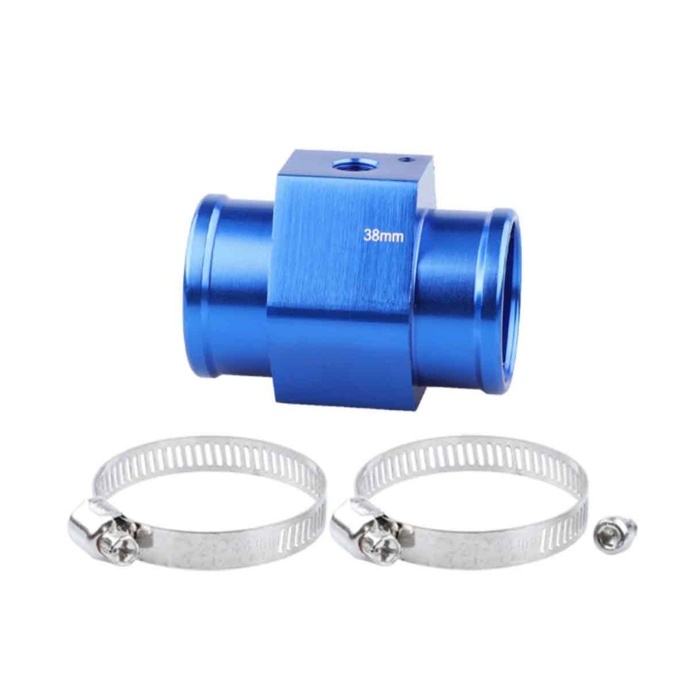 Aluminum Water Temp Temperature Joint Pipe, Gauge Radiator Hose Adapter, Monitor Water Temperature W/ Preventing Overheat Feature, Water Temp Joint 9139052982550