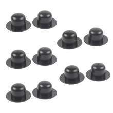 Accessori per piscina Tappo in PVC morbido similpelle (modello corto) Nero