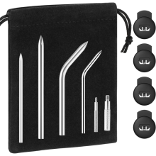 Handschoenveternaalden, met antislip verlengstuk