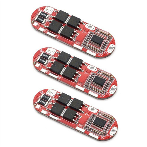 3 st 18650 litiumjonbatteriskyddskort 3S 25A 12.6V BMS