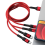 Câble de charge multiple, portable et compatible avec divers appareils, y compris la charge rapide. 6