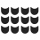 12PCS Mic Wind Muff Kit for GO 3/3S Windproof Cotton 1