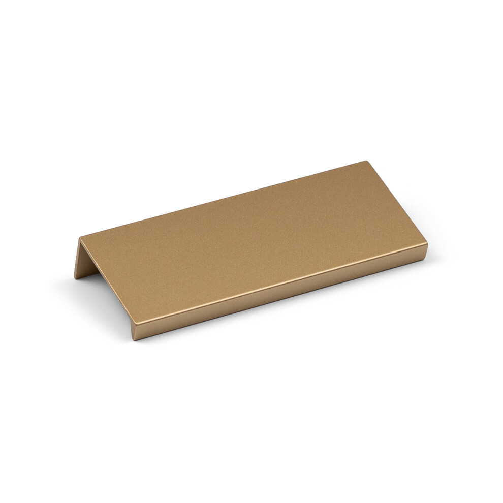 100Mm Brass Edge Lip Pull Handle Gold Profile Trim 5056767306867