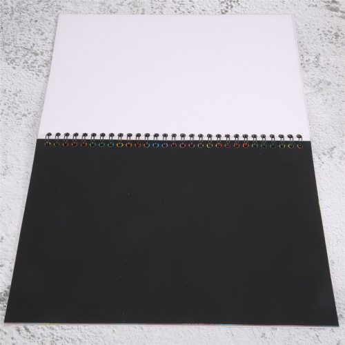 19x26Cm Large Magic Color Rainbow Scratch Paper Note Book