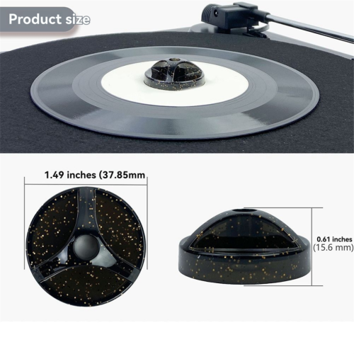 Προσαρμογέας δίσκου βινυλίου LP45 RPM για πικάπ δίσκου βινυλ 2