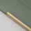 200mm Brass Edge Lip Pull Handle Gold Profile Trim 6